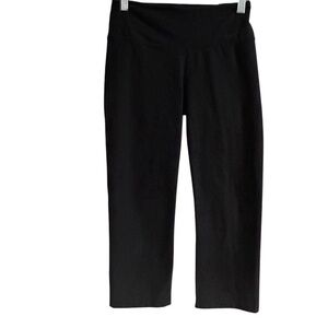 Nike Women's XS Black Cropped Athletic Pants Dri-FIT Yoga Gym Casual
